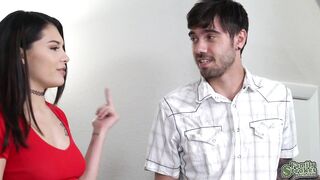 Stepsiblings Reyna and Nade fights and make love