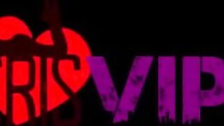 Frisky playgirl, Cristina Almeida is often wearing a lacy mask during the time that sucking ramrods in night clubs