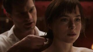 Dakota Johnson and Jamie Dorman Sex Scene from fifty Shades Grey