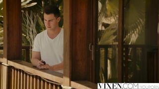 VIXEN.com Hawt Golden-haired Messes Around With Stepbrother