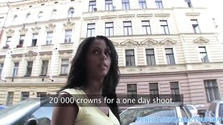 PublicAgent HD Ebony hot angel screws in her grand parents flat (p1001)