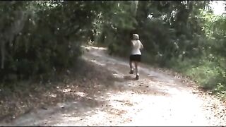 A priceless jogger passed out scene