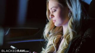 BLACKEDRAW Petite sexy Blonde Amber ditches BF for massive BBC