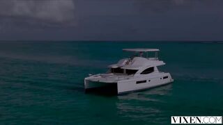 VIXEN - Stunning Gianna Dior has intense sex on desert island non PornHD