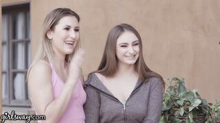 GIRLSWAY - Stacked Cougars Katie Morgan And Nina Elle Swap-Bang Their New 18yo Neighbors