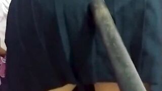 HOT MEXICAN LATINA FUCKED by VICIOUS STEPDAD all over the house(Real amateur)