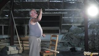 My twin sister and I the one and the other screw an granddad we let him bang our snatches fine