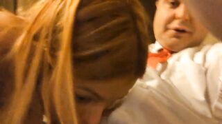 Sara Tommasi pompino ad Andrea Diprè con scopata e mestruazioni