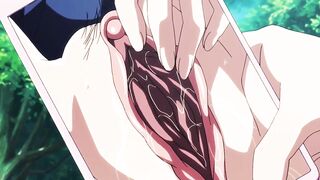 · Anime Uncensored · Hot schoolgirl sends images of her pussy to her friend big shlong.