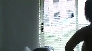 Stripped Wife By The Window