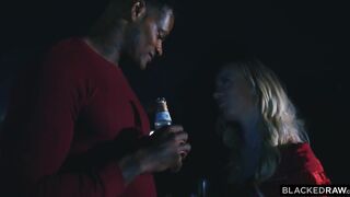 Ravshing golden-haired wang teaser, Bailey Brooke got down and bawdy with a attractive black guy