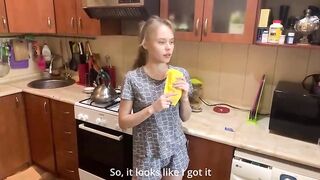 Small titted girl is gently sucking a punk hard jock before getting her cunt thoroughly licked