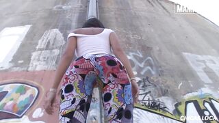 CHICAS LOCA - Wild Big Tits Honey Susy Gala Gets Her Pussy Pounded Hard Outdoors - MAMACITAZ