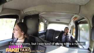 FemaleFakeTaxi Sexy driver gets some student knob (Ava Austen)
