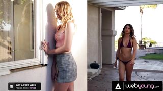 Kristen Scott Bangs A Beauty From College With Her Besties After They Caught Her Stalking