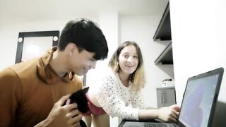 I ASK MY NEIGHBOR THE COMPUTER FOR AID BUT HE DISCOVERS MY SEXY VIDEOS