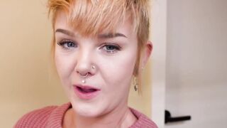 Sylvia Rose is a big titted hottie with red hair who likes to masturbate at home