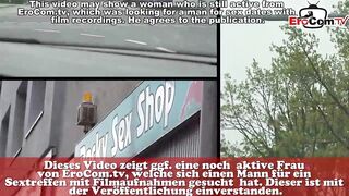 Deutsche Mother I'd Like To Bang Schlampe mit geilen Titten abgeschleppt beim EroCom Date Casting