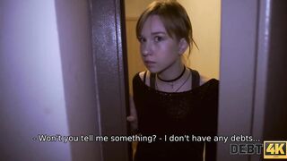 DEBT4k. Sex with loan shark is the solely way for minx to avoid problems
