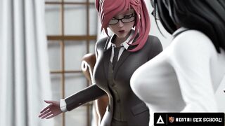 ANIME SEX UNIVERSITY - Flawless Titties Shemale hentai Babe CREAMPIES Comics MILF Principal!