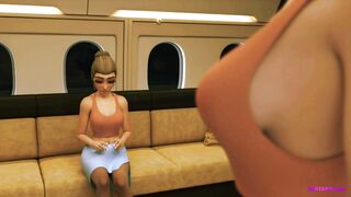 FUTA BOSS Screws Hot Stewardess (ENG Voices)