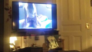 Insatiable granny gave a oral to a younger guy, the other night and made him cum