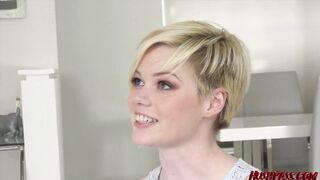 New Grad Pearl Sinclair Begins a Prosperous Fucking Career