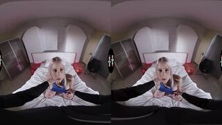 Busty golden-haired lady, Sharon White is often screwing her employer, 'coz she likes his alt hard cock