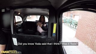 Fake Taxi Bodybuilder Chick Rides Her Cabbie and Gets Creampied