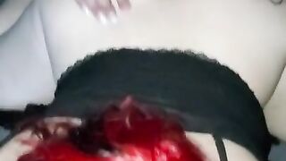 Punk Barely Legal Teen Spit Roasted by Couple