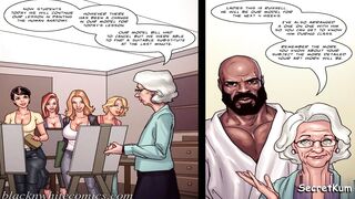 Art Class season #1 ep.#1 - This Man's Not Human Big Ramrod Black Model Give student some Additional Lesson