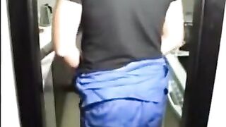 Amateur Italian MILF Entice a Plumber