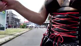 GERMAN- Amateur chap takes whore and bangs her while filming