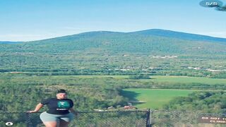 Latin brunette with big breasts and a biggest ass is often posing and teasing on web camera