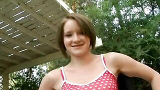 Faith Daniels: eighteen-Year-Old Nympho Banging