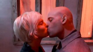 TS Danni Daniels bangs a Str8 Pair