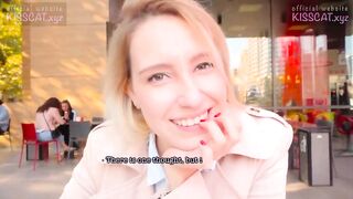 Public Agent - 18 Playgirl Suck Jock in Throne room Wendis & Gulp Coffe with Cum / Kiss Cat Porn Video Scenes - Tube8