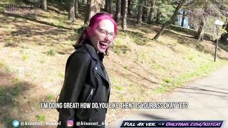 Screw me in Park for Cumwalk - Public Agent Pickup Russian Student to Real Outdoor Sex / Kiss Cat Porn Vids - Tube8