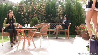 Tainster - Lesbo Piss, Maid To Order (Jordan Verwest)