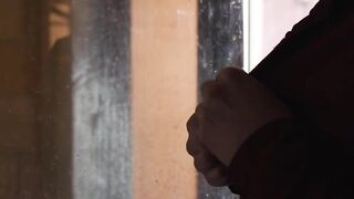 Stunning brunette, Hazel Moore is sucking jocks like a real pro, in exchange for a worthwhile screw