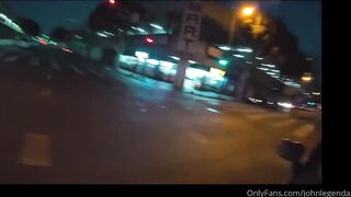 Kazumi Suirts is sucking a big, black weenie like a real pro and getting stuffed with it