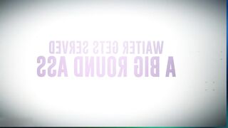 Big ass, blonde milf, Nina Kayy is getting drilled in the restroom and enjoying it a lot