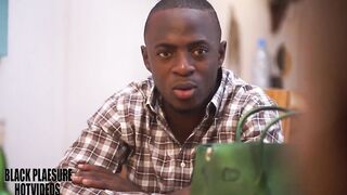 African honeys with giant asses are riding goth hard dicks in the bedroom, next to each other