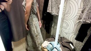 Choosing new sexy outfits in the fitting room for my future episodes (part 2)