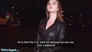 Public Agent Katarina Rina Screwed Doggy Style At Night in the Woods