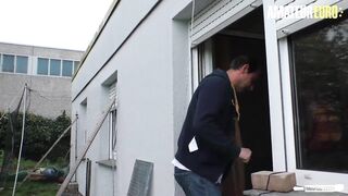 AMATEUR EURO - Amateur German Housewife Has Her Pierced Vagina Pounded Hard