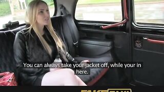 FakeTaxi Breathtaking scottish blond with great breasts and body