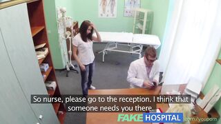 FakeHospital Doctor gets balls unfathomable with bi-sexual patient while boyfriend waits outside