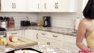 Lolly Dames and Aria Valencia are having a steamy foursome in the centre of the day