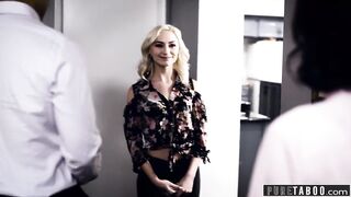 PURE TABOO Krissy Lynn Finds Cheating Husband Fucking The Babysitter